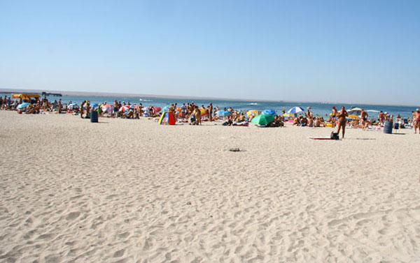Пляжи в Межводном